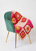 Crochet Granny Square Stitch Sampler Blanket Kit - Yummy Version