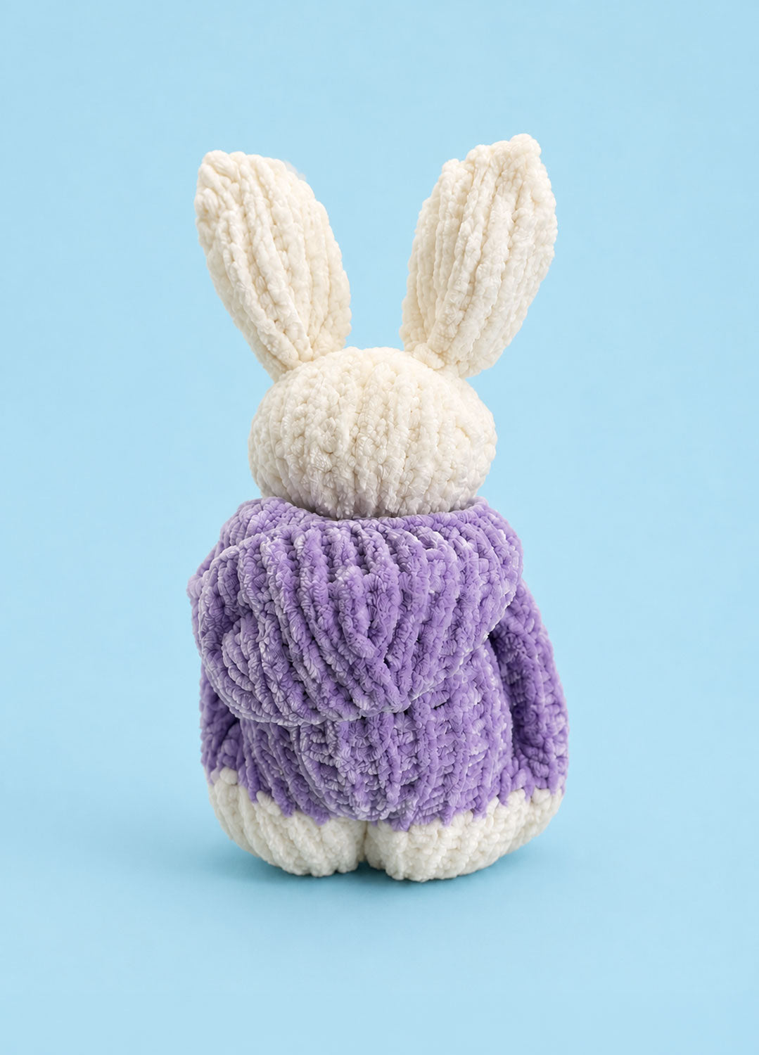 The Knitty Bunny - Easy Mini Knitted Bunny Kit - Cuddle Yarn