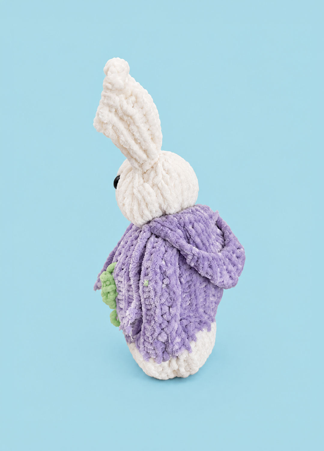 The Knitty Bunny - Easy Mini Knitted Bunny Kit - Cuddle Yarn