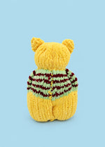 The Knitty Kitty - Mini Knitted Cat Kit - Cuddle Yarn