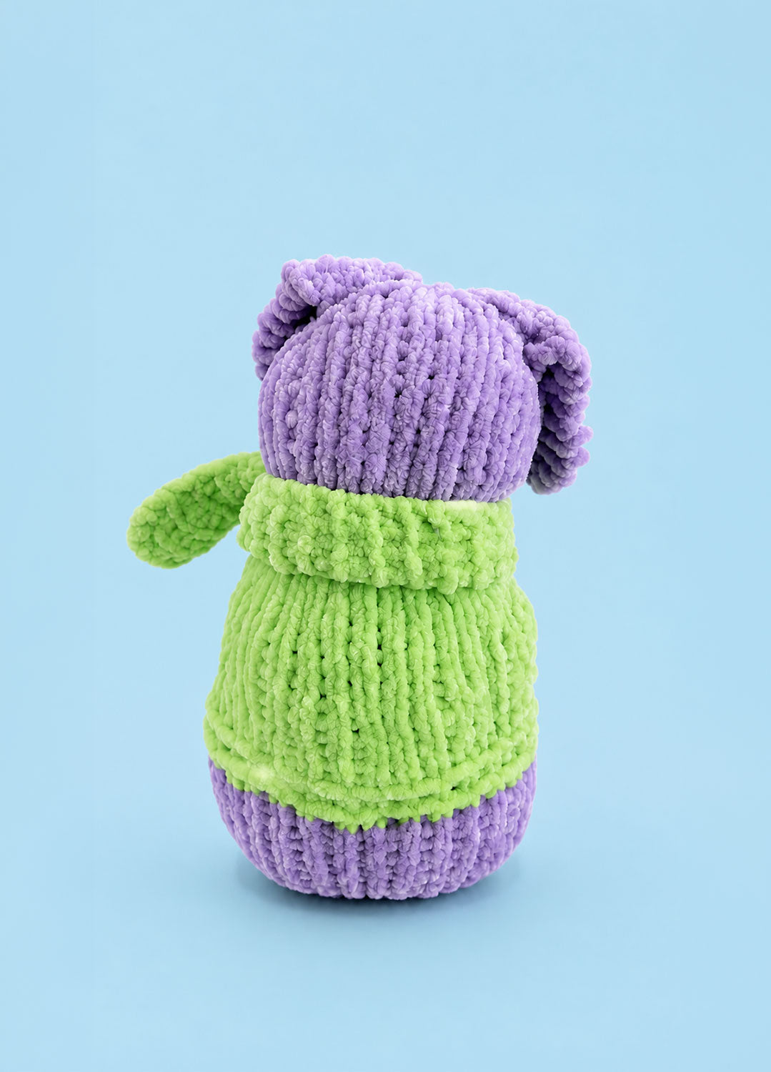 The Knitty Dog - Easy Mini Knitted Dog Kit - Cuddle Yarn