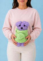 The Knitty Dog - Easy Mini Knitted Dog Kit - Cuddle Yarn