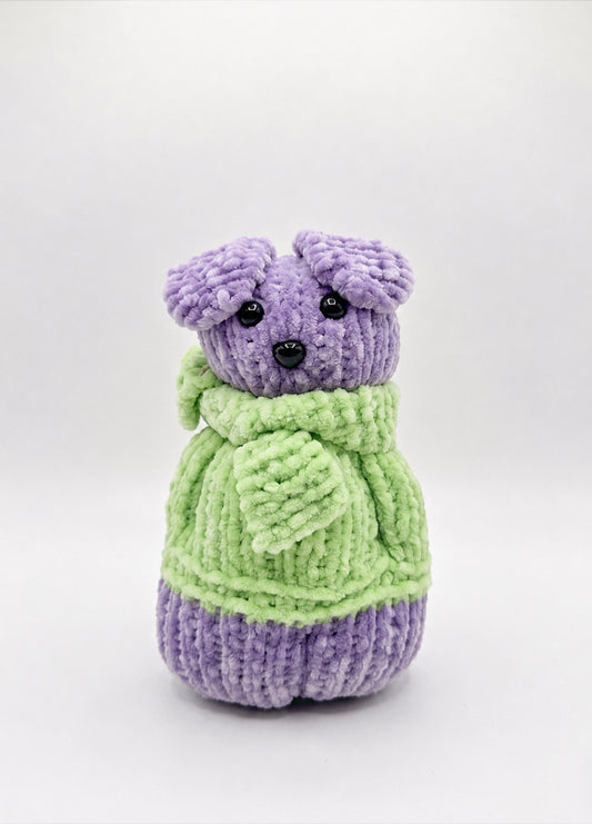 The Knitty Dog - Easy Mini Knitted Dog Kit - Cuddle Yarn