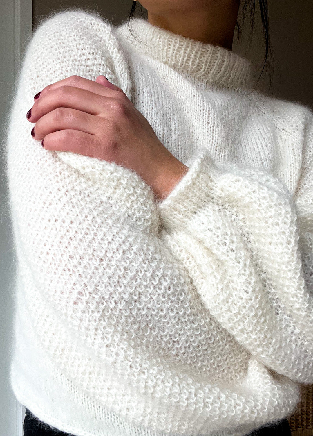 ファッション販売 【IMPORT】shining mohair knit 2023 ...