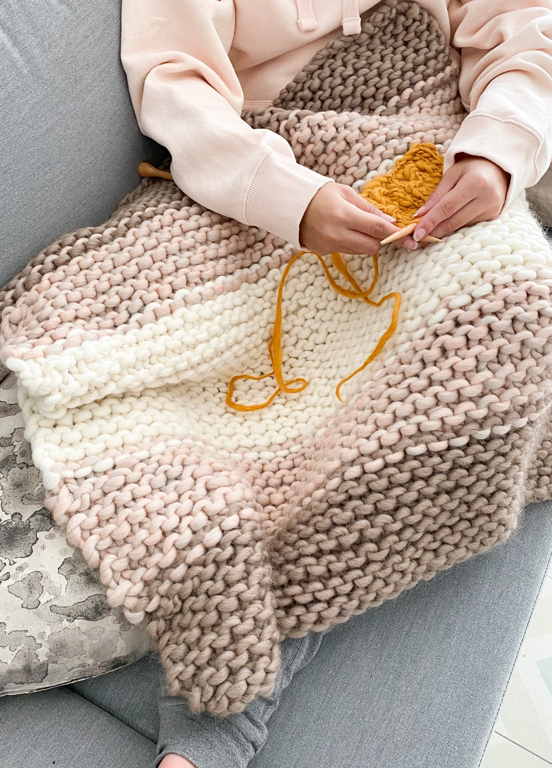 Giant wool blanket kit sale