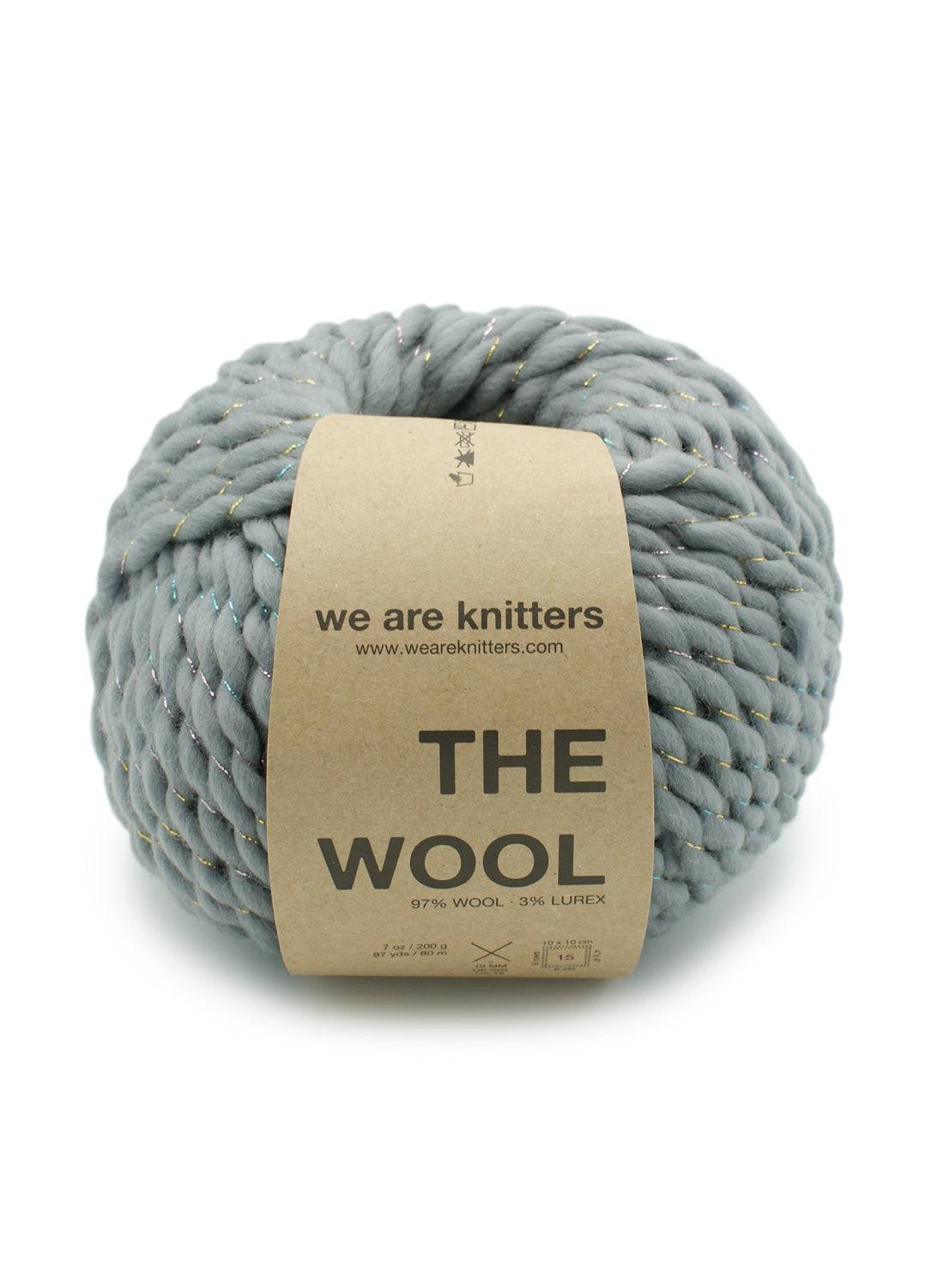 The Wool Sparkling Grey - Last Units