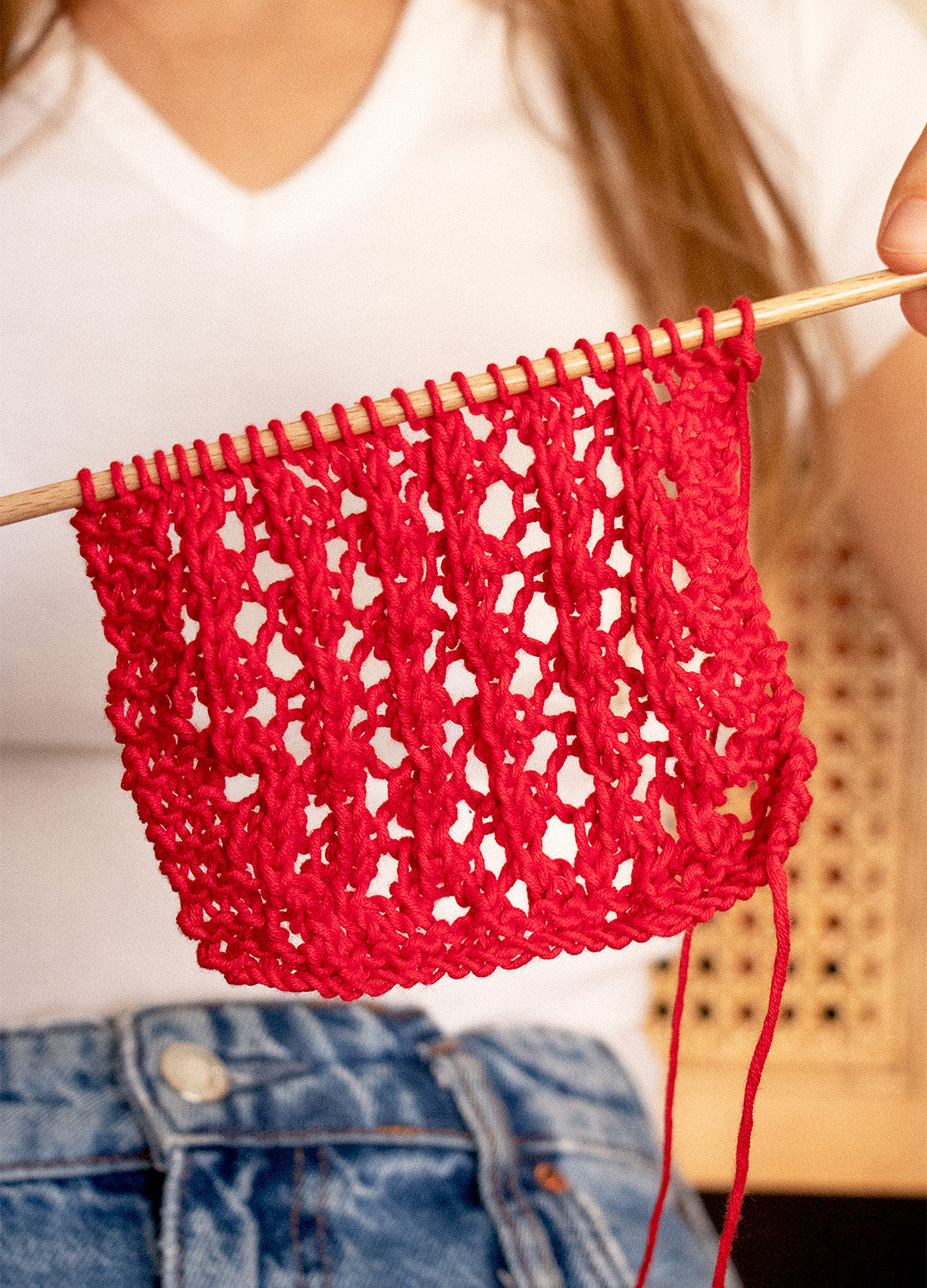 Pima Cotton Poppy Red