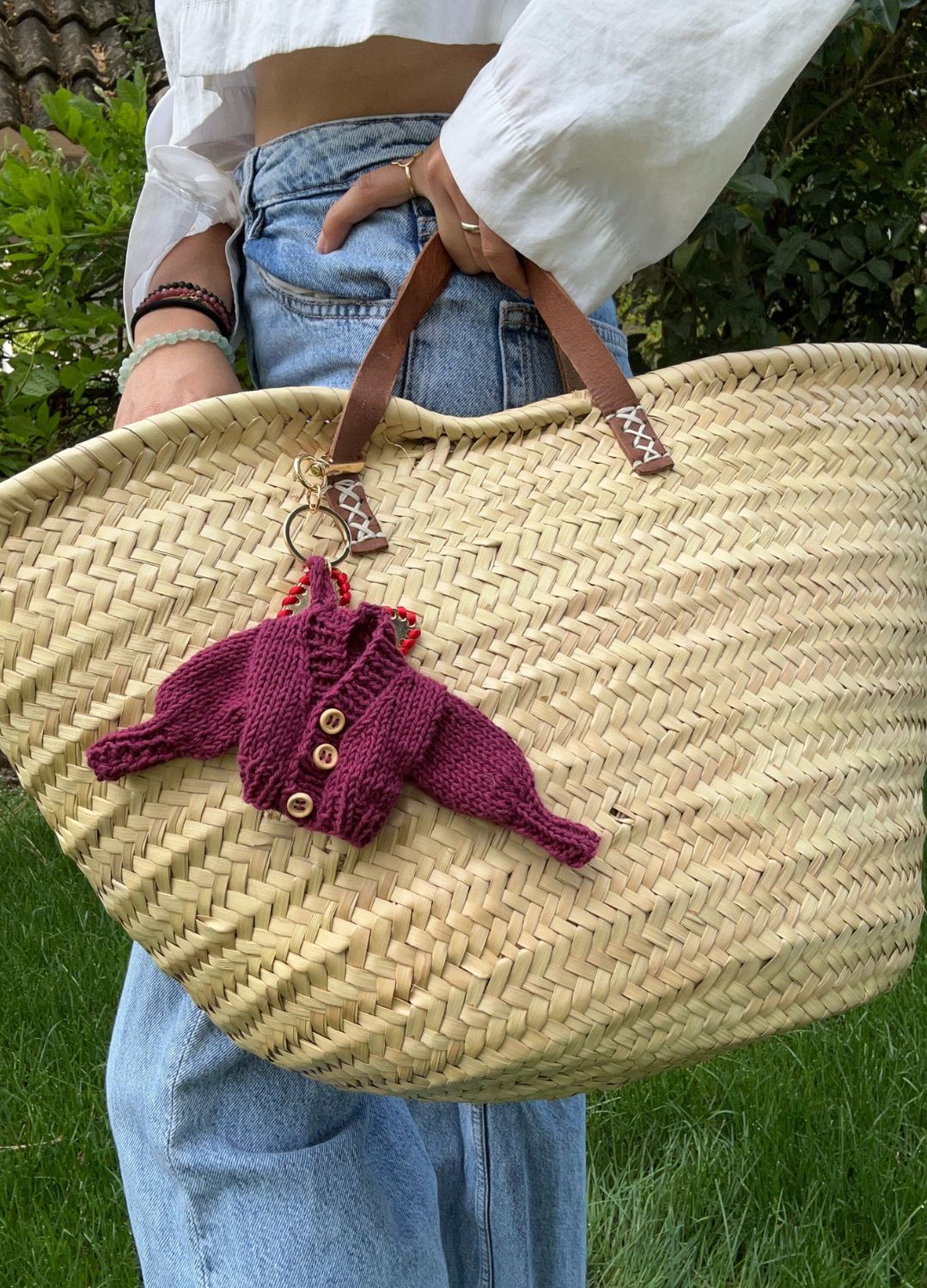 Micro Tupelo Cardigan Charm