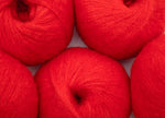 Touch me Mohair Poppy Red