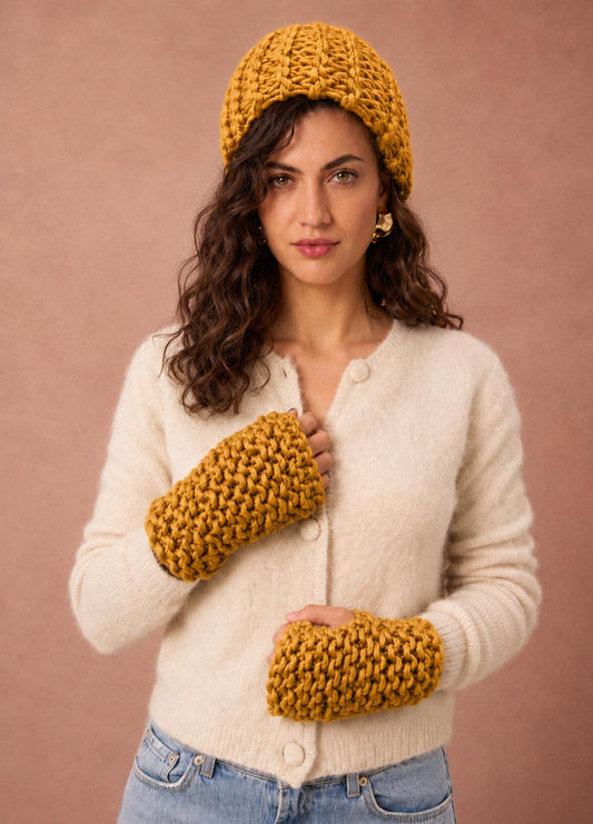Monstera Turban & Warmers Beginner Kit - Yummy Version
