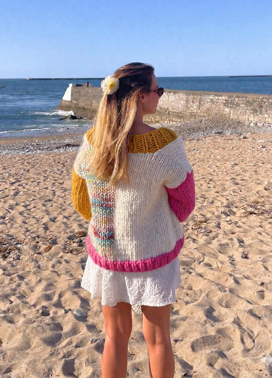 Oil Cardigan Kit - Yummy Yarn Version