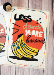 Moins de drames, plus de bananes Petit Point