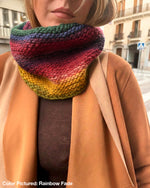 Row Row Snood Kit - Color Crush: Self Striping Version