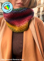 Row Row Snood Kit - Color Crush: Self Striping Version