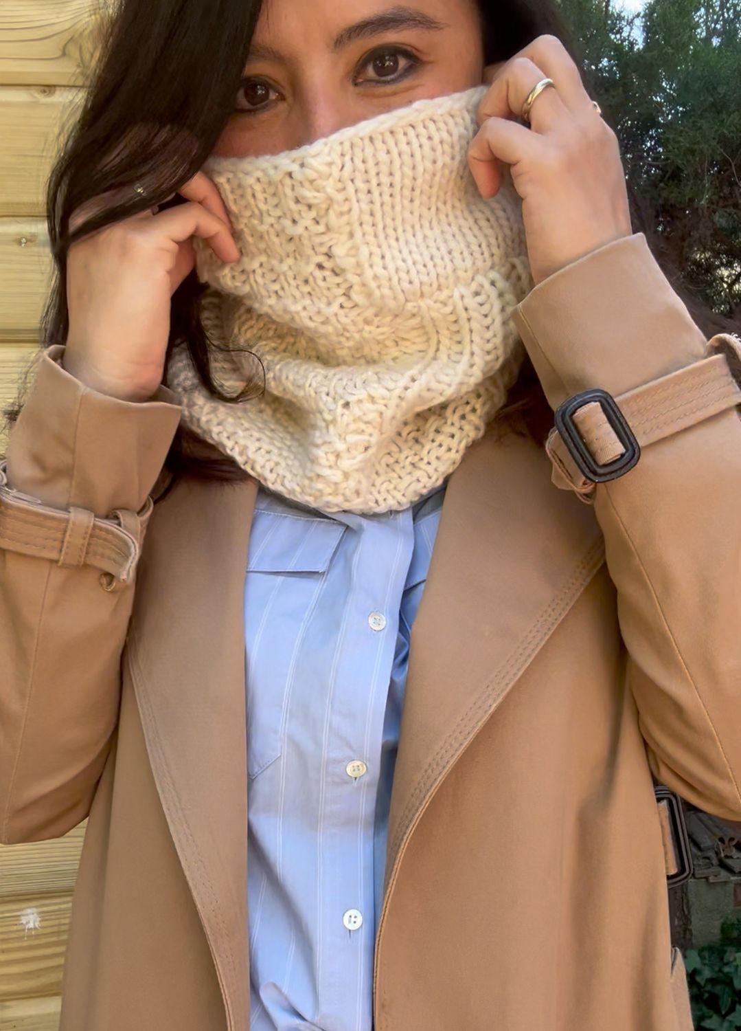 Stitch Sampler Kit: Learn The Basics Knitting Kit - Make your first Snood