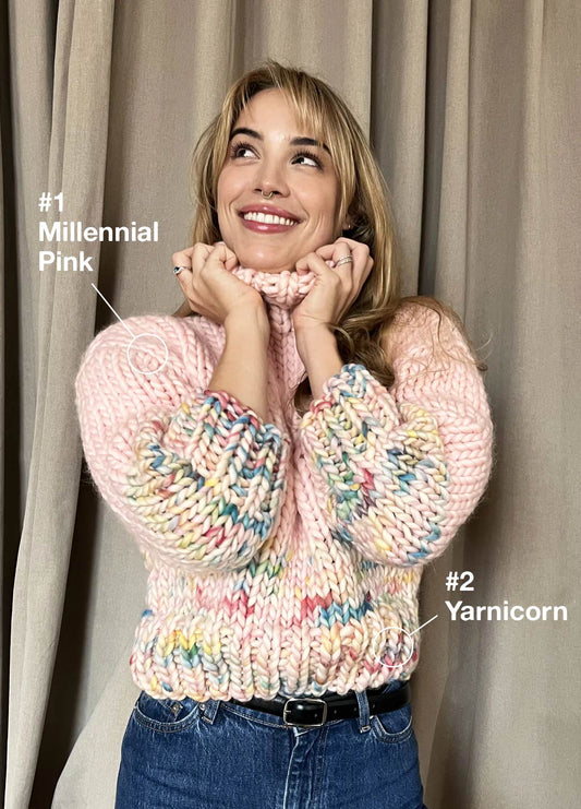 Sprinkle Lime Sweater Kit