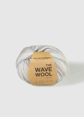 Teinture cravate gris laine The Wave