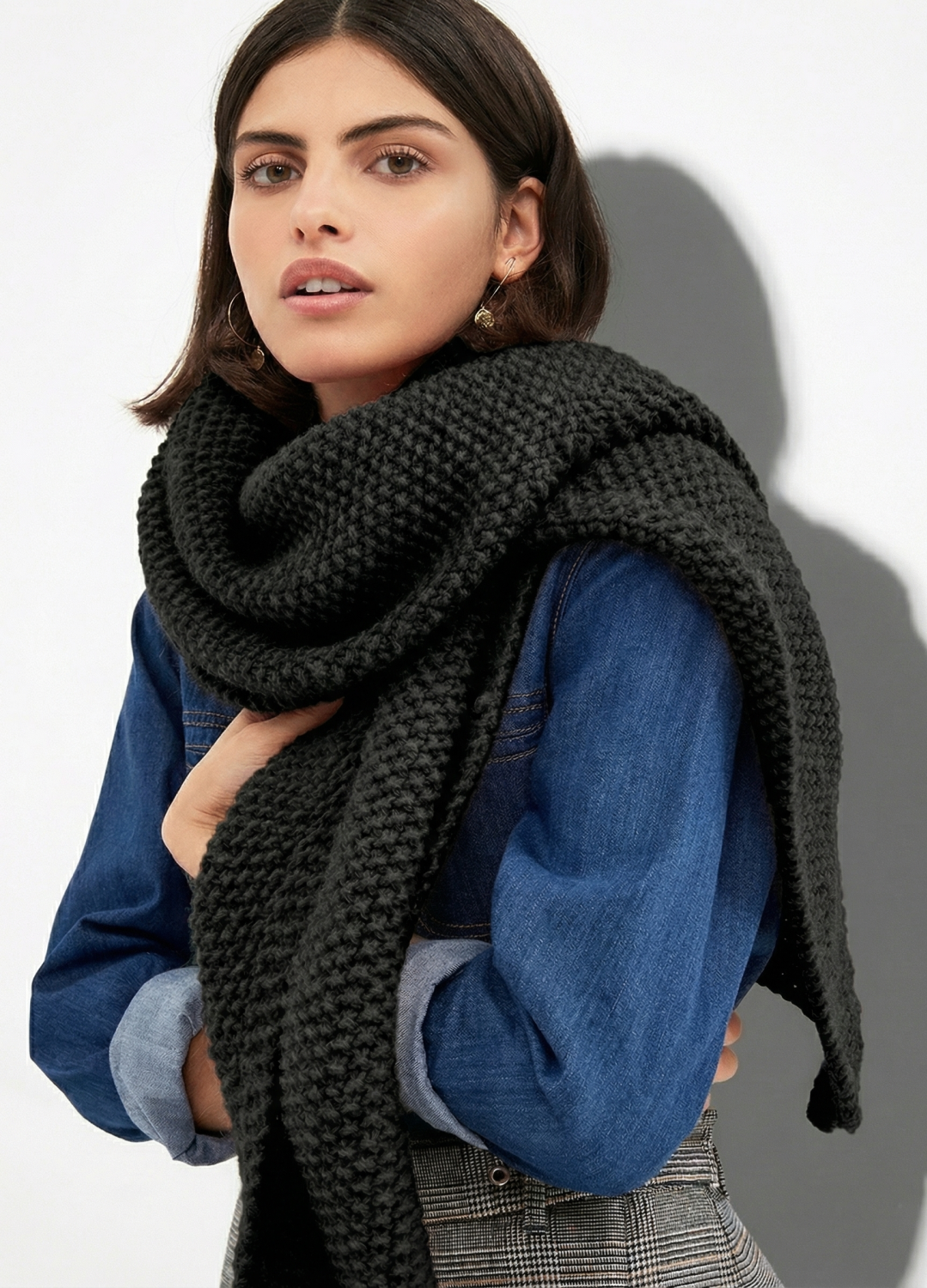 Le Marais Shawl Kit - Yummy Yarn Fine Version
