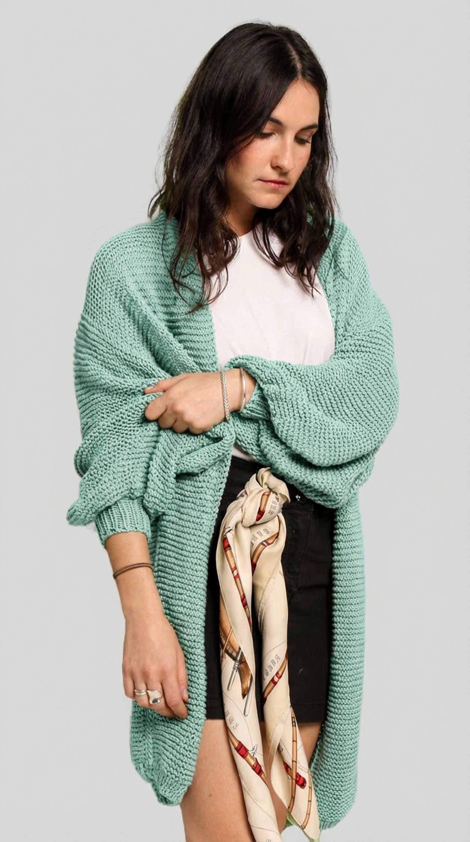 Tap Cardigan Kit – We Are Knitters